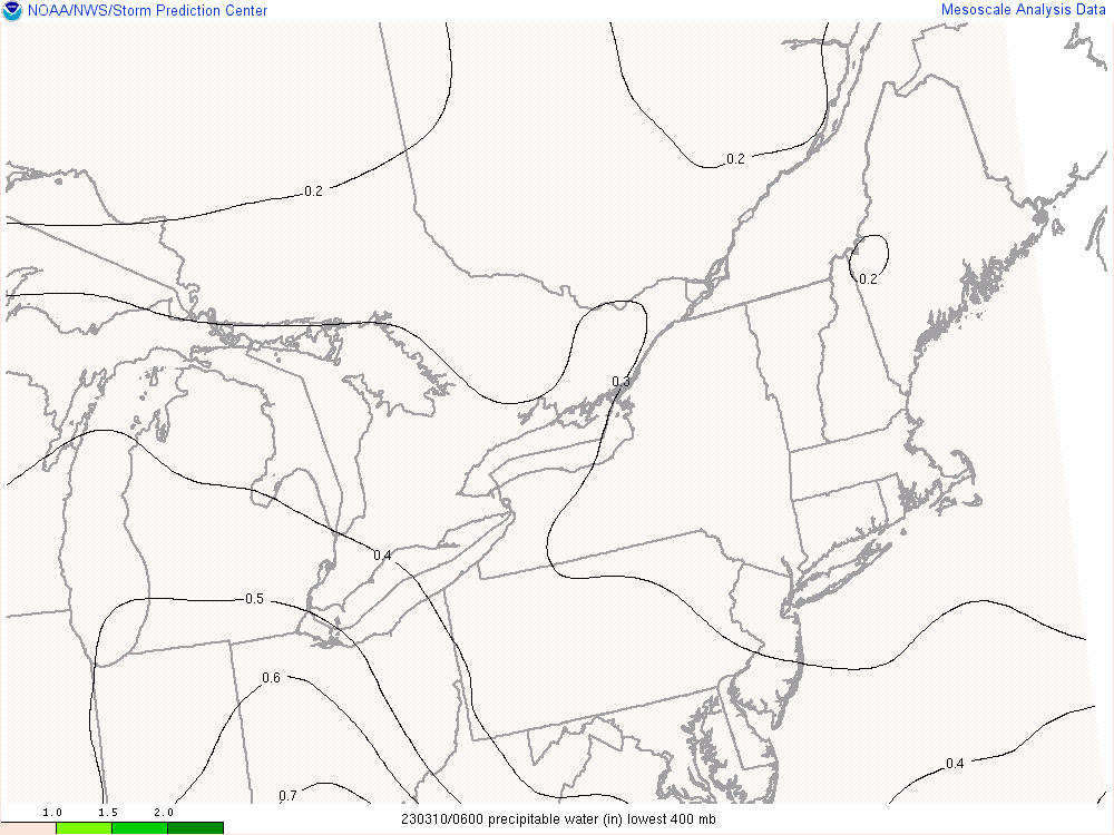 March 10th 2023 Winter Weather Advisory